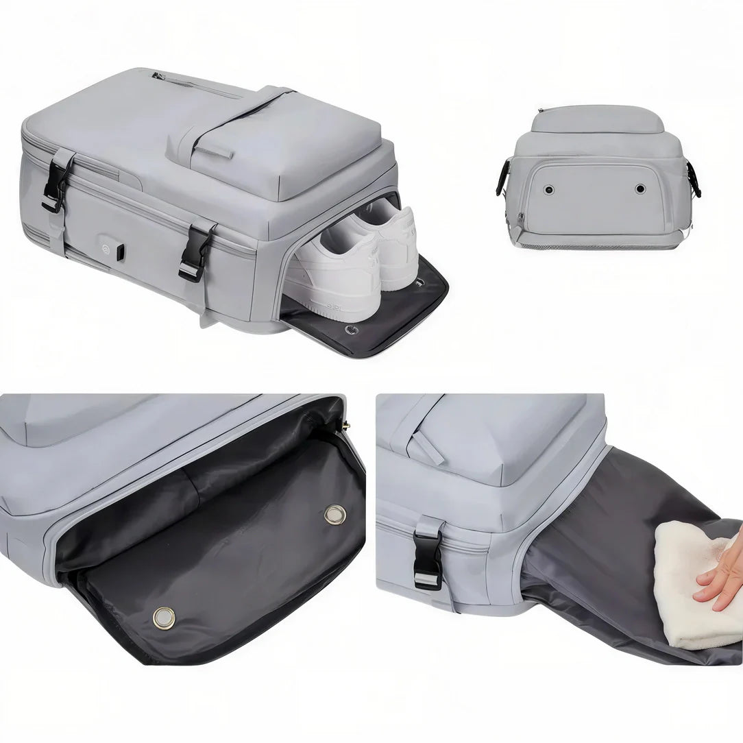 Sac 40x20x30 : sac isotherme gris et noir pour sorties