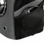 Sac à dos à chat FelinPorter noir avec fenêtre en bulle et poche en maille