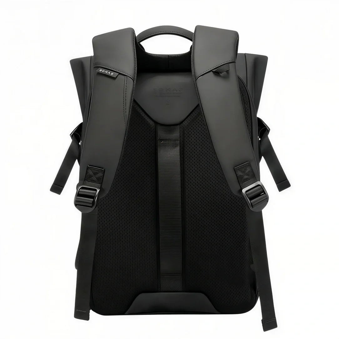 Sac à dos moderne roll top 16 pouces Calipso X avec sangle ergonomique et panneau mesh