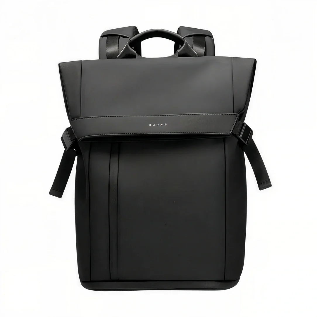 Sac à dos moderne roll top 16 pouces Calipso X avec bretelles rembourrées et ajustables