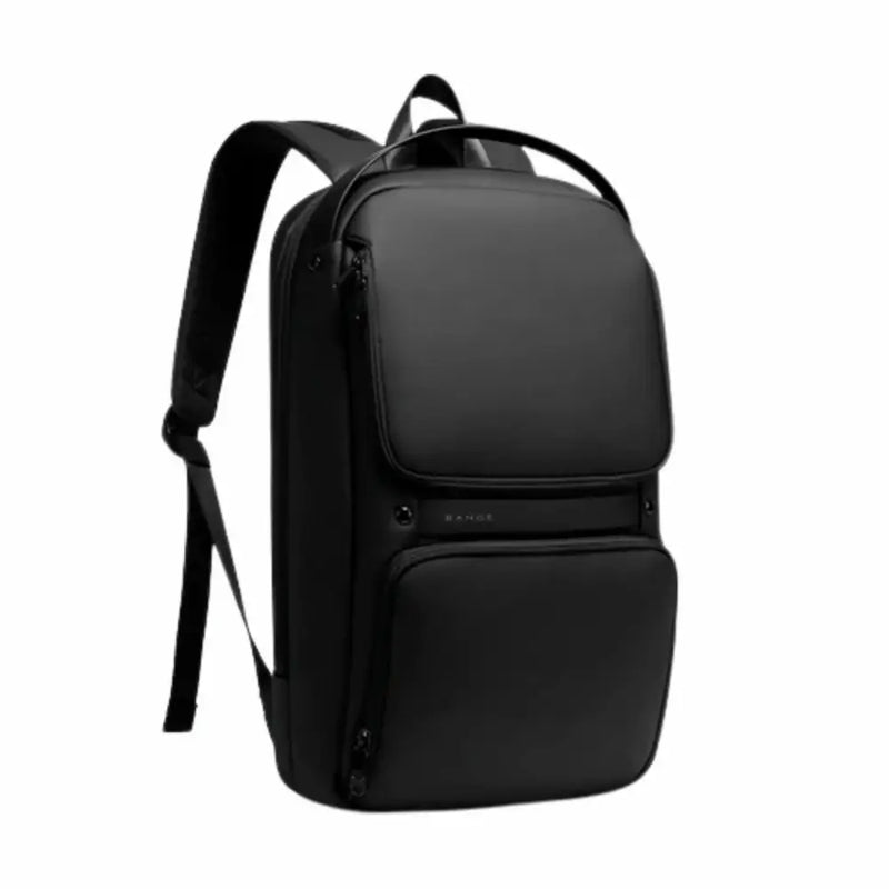 Sac à dos ordinateur ultra plat Nova Slim noir avec compartiments zippés et bretelles rembourrées
