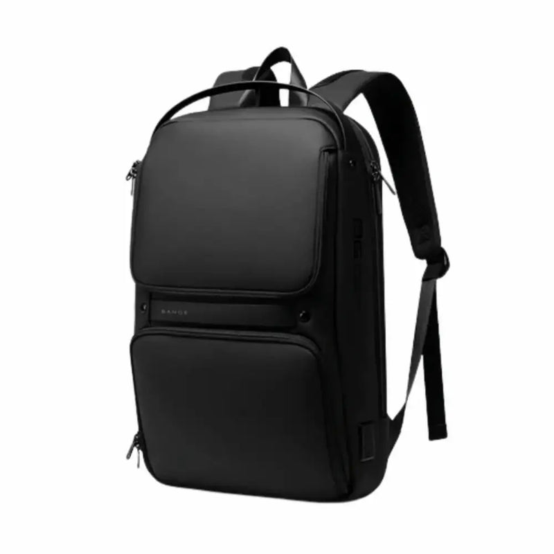 Sac à dos ordinateur ultra plat Nova Slim noir moderne avec compartiments et port USB