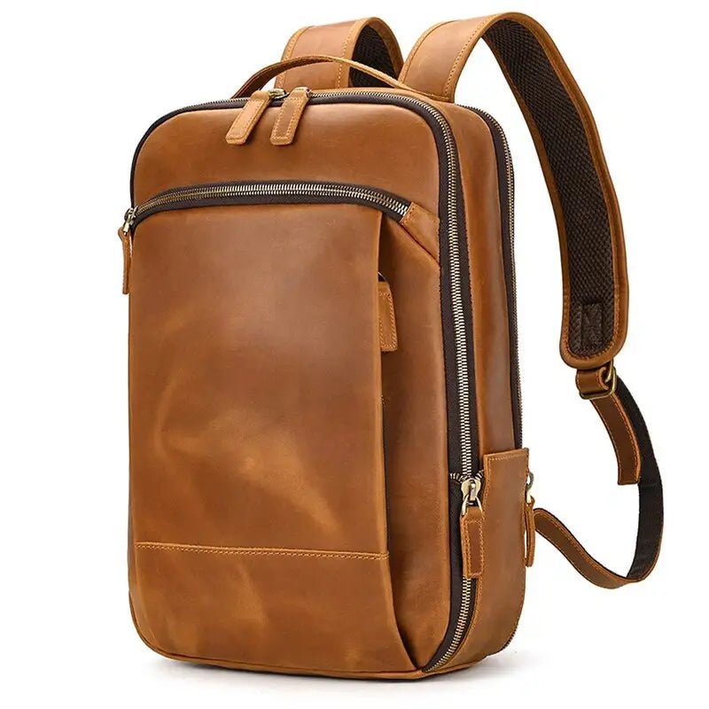 Dos Ordinateur Portable Petit Sac A Dos Homme Cuir Sac Ordinateur