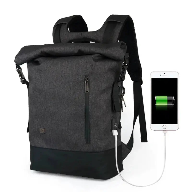 Sac à dos roll top homme