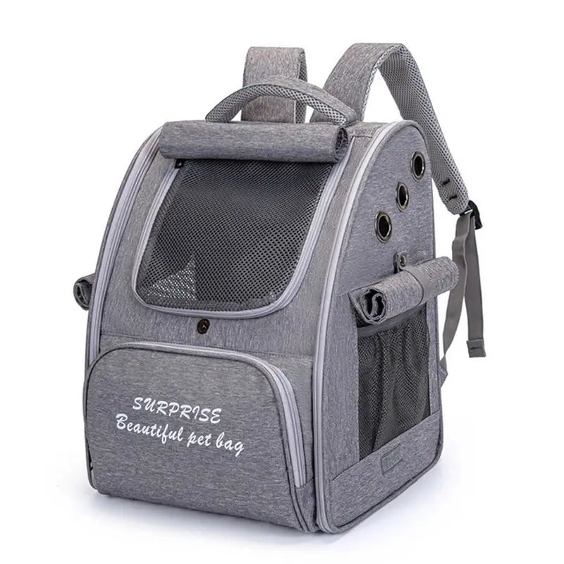 Sac à dos pour chat portable ventilé