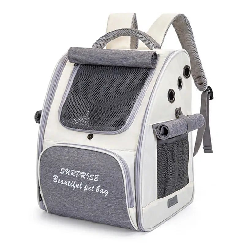 Sac à dos pour chat portable ventilé