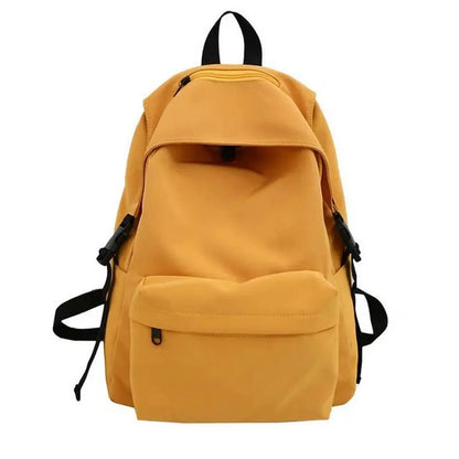 Sac à dos scolaire jaune