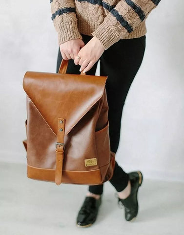 Sac à dos femme en cuir 