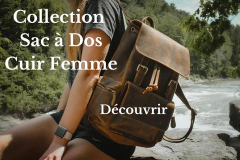 Sac à dos cuir femme