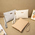 Pochette femme en cuir