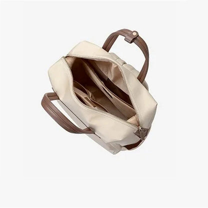 Sac à dos beige femme