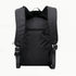 Sac à dos noir pour ados avec bretelles rembourrées et poche zippée arrière