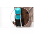 Thermos à deux étages bleu clair à pois blancs avec sangle en métal pour Cartable Travail Homme