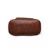 Sac à dos en similicuir pour femme avec sac à main en faux cuir marron et chaîne en or