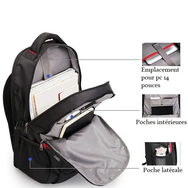 Grand sac à dos pour le collège