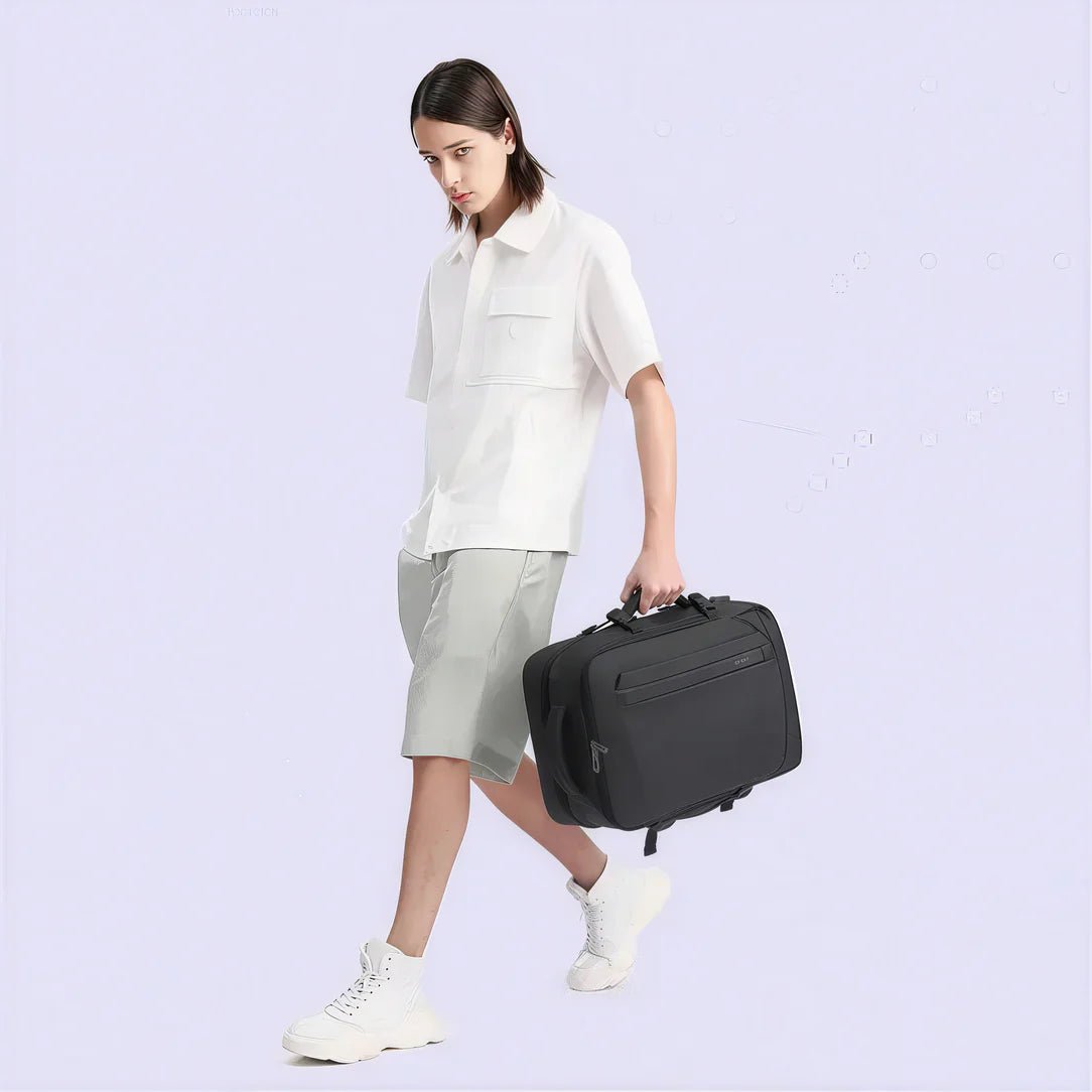 Valise à roulettes noire avec poignée supérieure pour Grand sac à dos pour PC 16 pouces Colossus XB