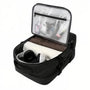 Sac de voyage noir ouvert avec compartiments organisés pour le Colossus XB 16 pouces