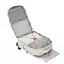 Valise ouverte avec compartiments internes et poche externe pour ordinateur portable 17 pouces