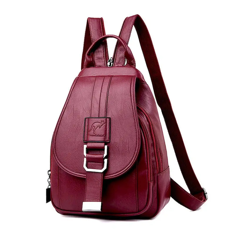 Petit sac à dos femme en cuir tendance