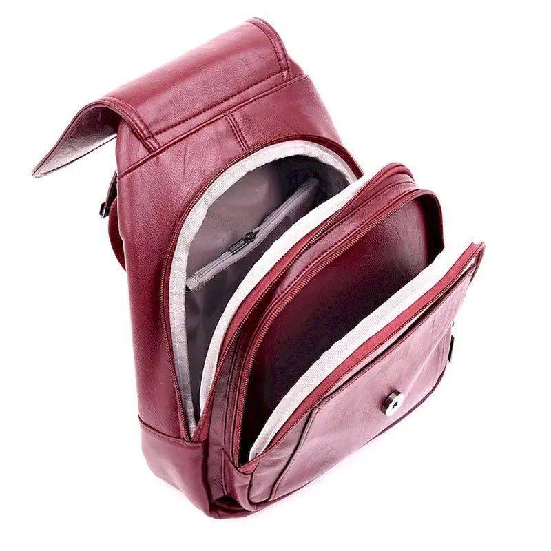 Petit sac à dos femme en cuir tendance