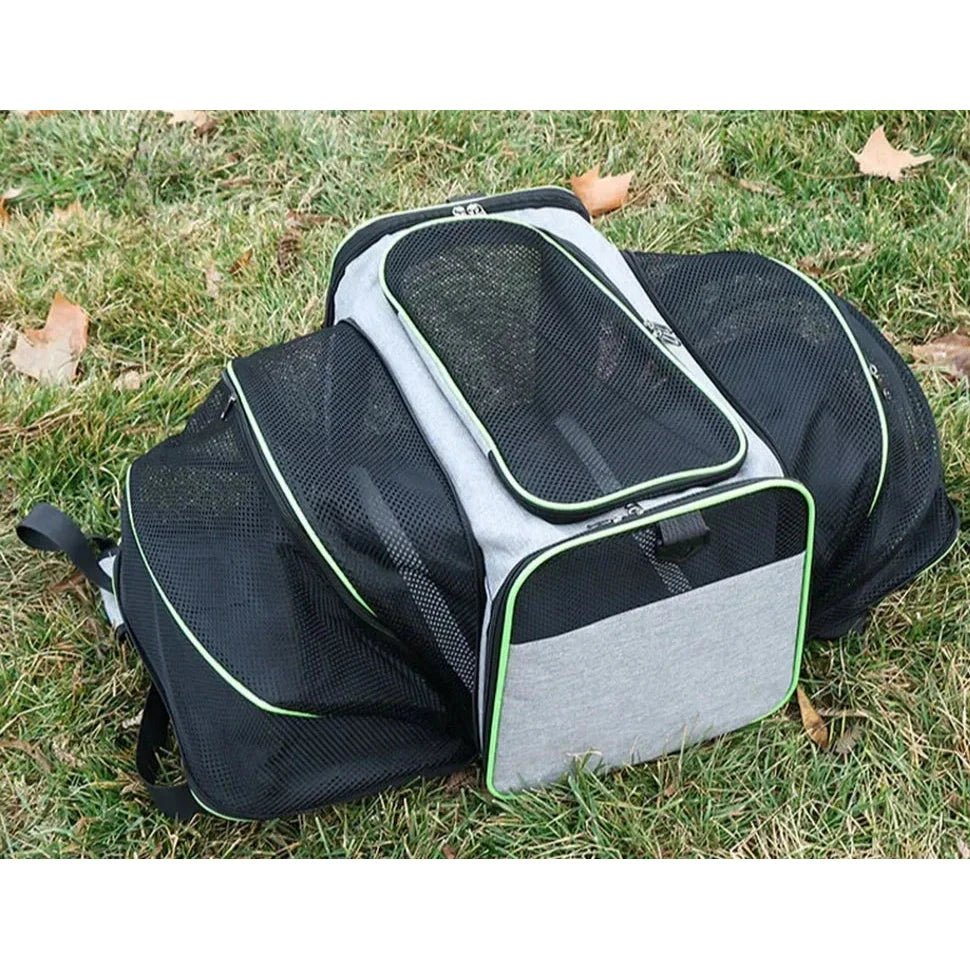 Sac à bandoulière extensible pour chat et chien