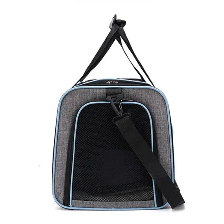 Sac à bandoulière extensible pour chat et chien