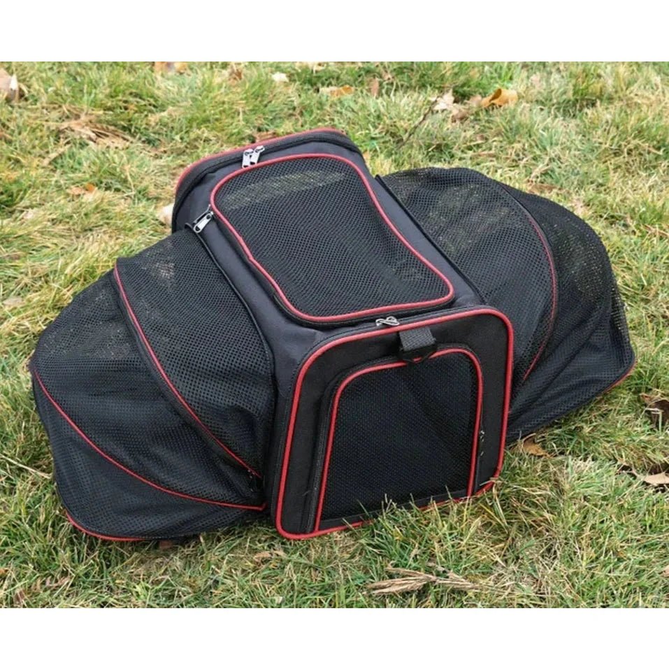 Sac à bandoulière extensible pour chat et chien