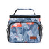 Sac à dos isotherme 15 litres avec sac à lunch bleu à motif flamant rose et palmier