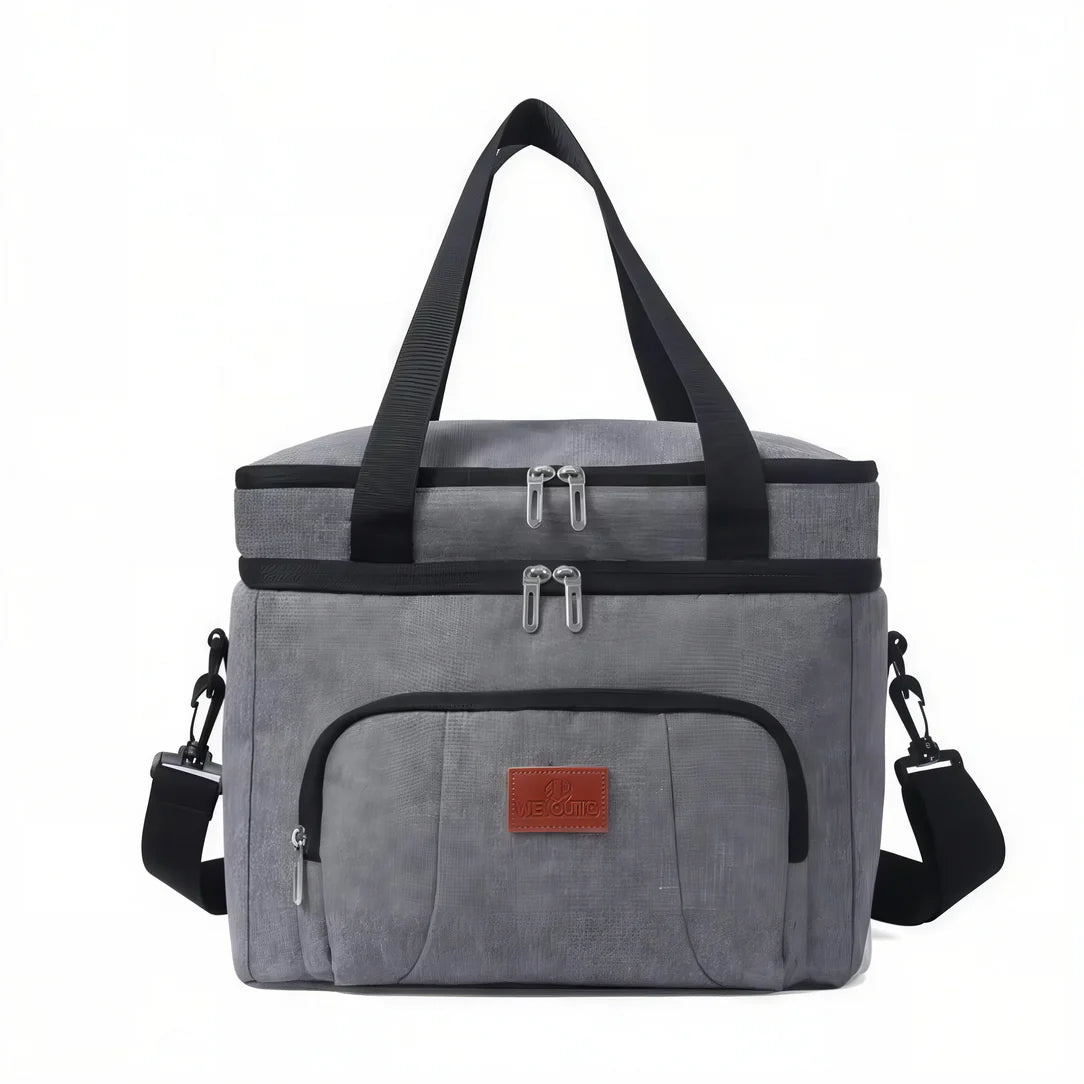 Sac à bandoulière isotherme 15L double compartiment