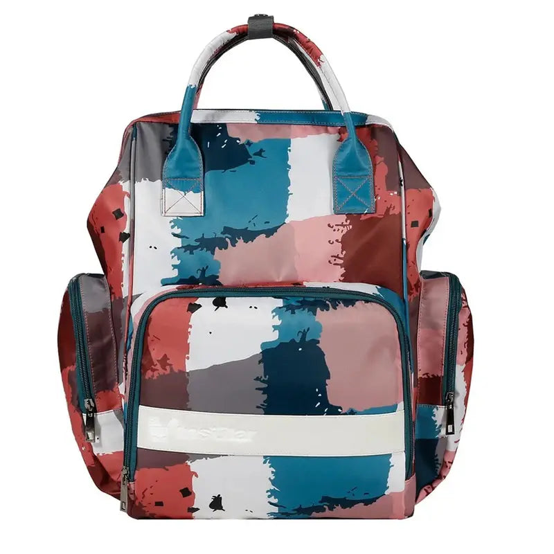 Sac à bandoulière à langer à motif imprimé