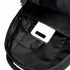 Intérieur du Sac à dos 2 compartiments Collège avec une batterie externe blanche branchée