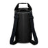 Sac à dos 20L et 30L imperméable avec rouleau noir et bretelles d’épaule