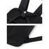 Détails du sac à dos 20l femme en nylon noir avec fermeture à pression