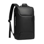Sac à dos anti pickpocket Bastion II noir avec coque rigide et bretelles rembourrées