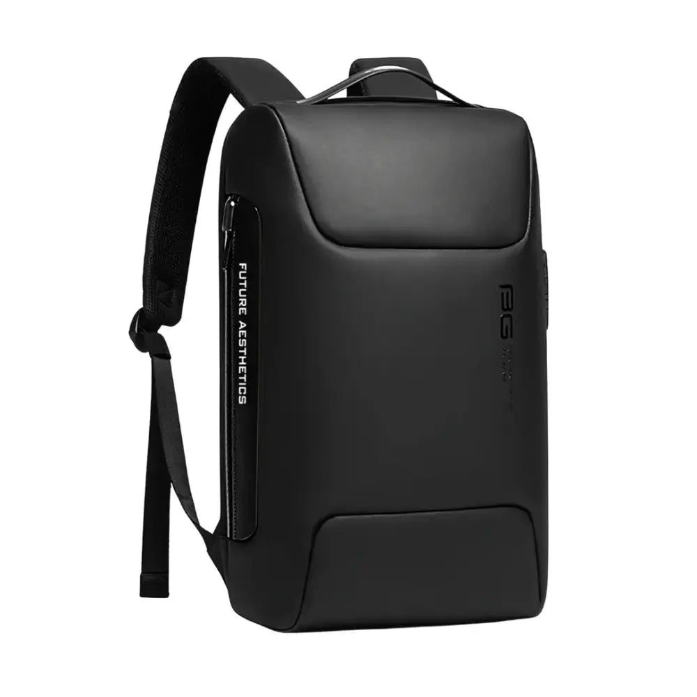 Sac à dos anti pickpocket Bastion II noir avec coque rigide et bretelles rembourrées