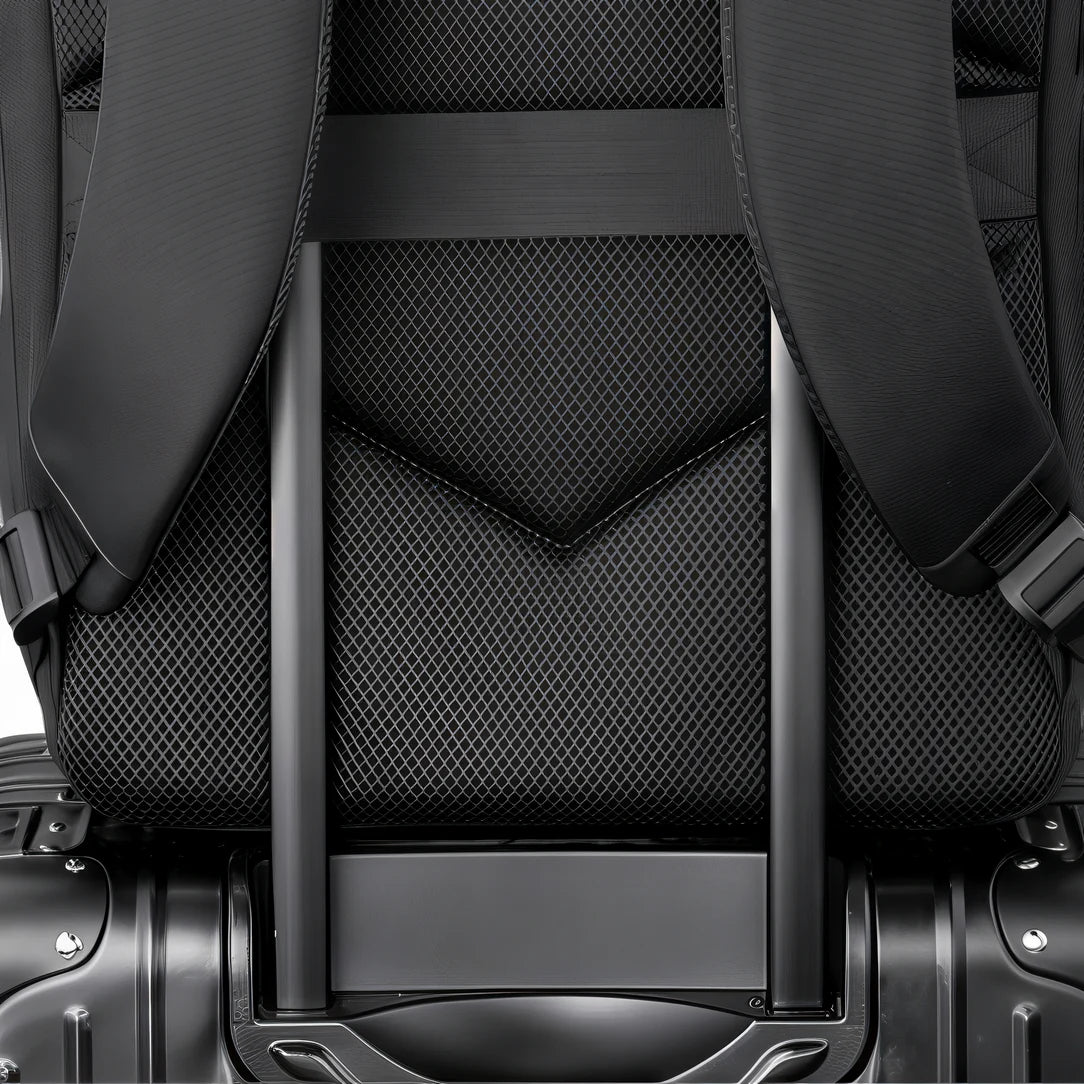 Sac à dos antivol moderne Centaurus avec panneau dorsal en mesh rembourré et passant trolley