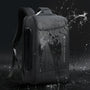 Sac à dos antivol noir résistant à l’eau avec un design élégant