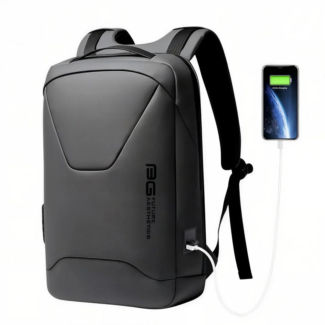 Sac à dos antivol pour ordinateur Bastion I avec port de charge USB intégré
