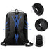 Sac à dos business femme noir avec panneau dorsal ventilé, poches multiples et sangle à bagage