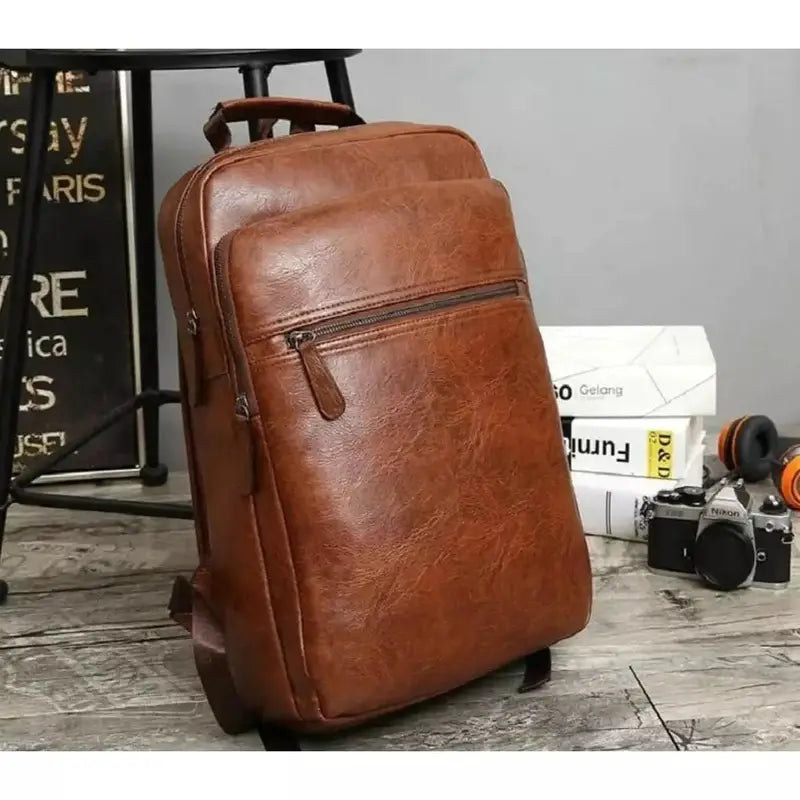 Sac à dos business homme cuir - Main Image