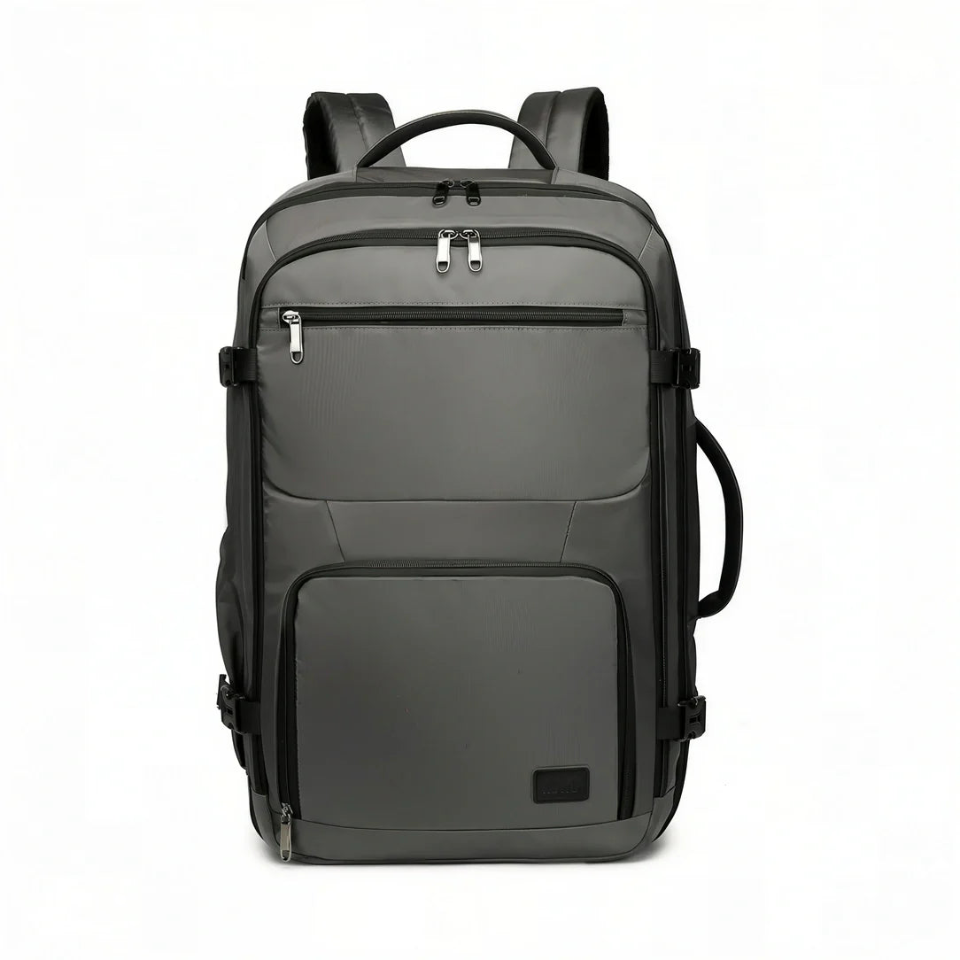 Sac à dos cabine gris anthracite 55x35x20 cm 38L à compartiments