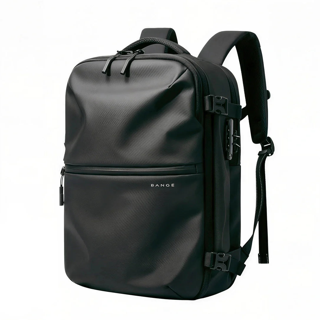 Sac à dos cabine AirTrail noir avec panneau mesh, port USB et antivol