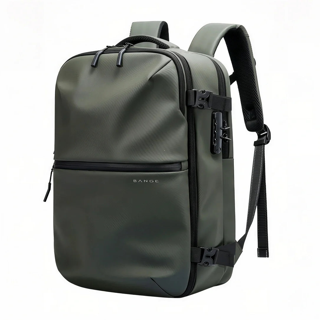 Sac à dos cabine olive AirTrail avec accents noirs et antivol