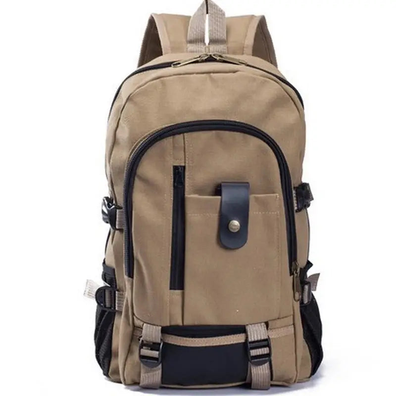 Sac à dos cartable homme en toile
