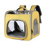 Sac à dos chat transparent - Chatelair 3 Jaune sac