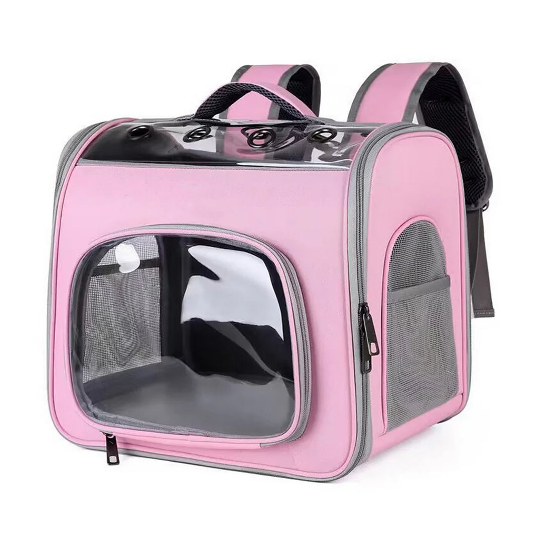 Sac à dos chat transparent - Chatelair 1 Rose sac