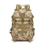 Sac à dos Cityguard 35L camouflage tactique avec multiples bandoulières et compartiments