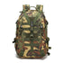 Sac à dos Cityguard 35L camouflage militaire avec multiples sangles et boucles