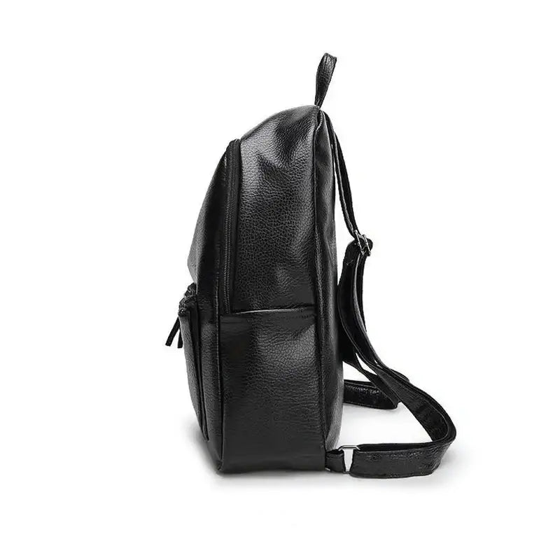 Sac à dos cuir femme noir