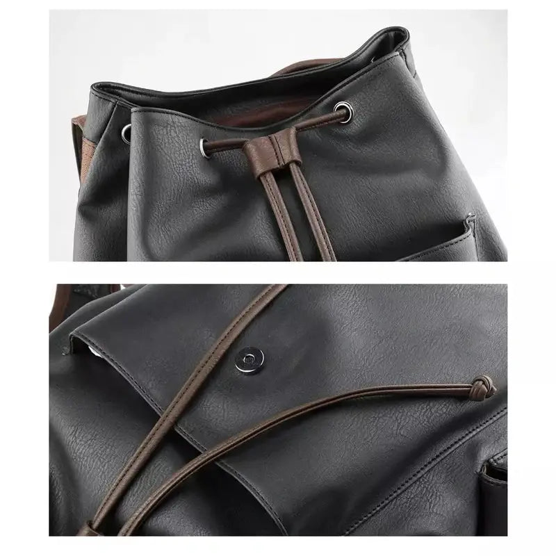 Sac à dos cuir homme vintage